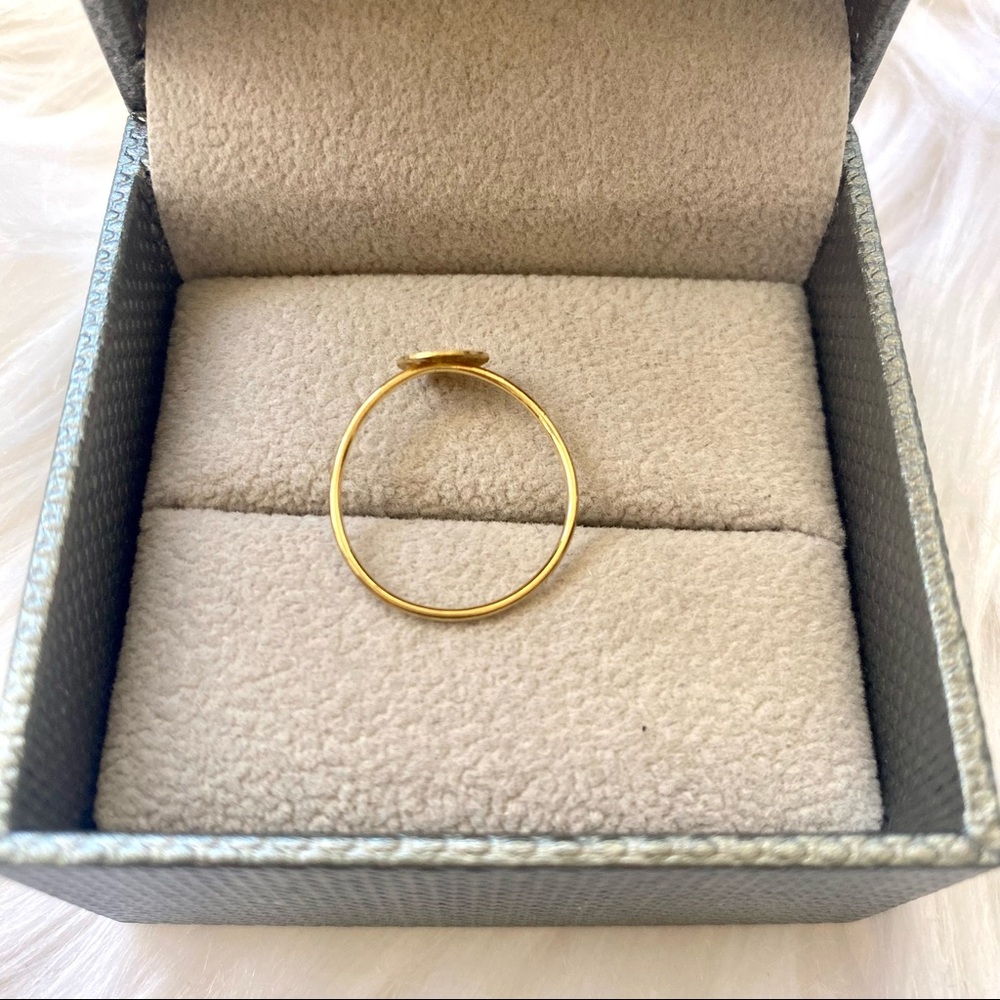 BONY LEVY Yellow Gold arrow ring size 7 - Picture 7 of 10